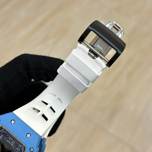 Orologio Meccanico da Uomo di Lusso Top di Gamma 2026 con Design Classico a Barile, Cassa in Fibra di Quarzo e Doppio Cronografo - Product Image 6