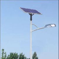 Lampadaires solaires LED Sinoco IP66 étanches 30W pour autoroute, batterie LiFePO4, Ra90, garantie 5 ans, structure en alliage d'aluminium, CE