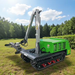 Podadora de Brazo Cantilever Eléctrica Tipo Oruga con Protección de Sobrecarga Segura, DC72V, 3000 RPM, Altura Ajustable - Product Image 2
