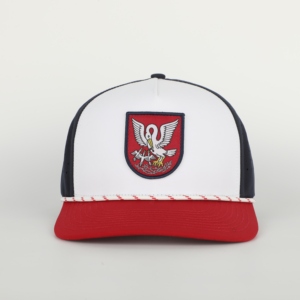 Gorra de Béisbol de 5 Paneles Personalizada OEM ODM, Estilo Deportivo, Transpirable e Impermeable, con Cuerda y Dos Tonos de Color - Product Image 2