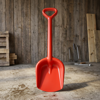 TOYBOLA Juguete de Playa para Niños, Pala de Plástico para Arena, Herramienta de Excavación para Exteriores, Modelo TB-163, Empaquetado en Bolsa de Malla, Edades 2-7, Unisex