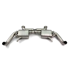 Système d'échappement sport de performance Valvetronic pour <span class=keywords><strong>Audi</strong></span> <span class=keywords><strong>R8</strong></span> <span class=keywords><strong>V8</strong></span> 4.2 en acier inoxydable 304 1.5mm poli miroir, <span class=keywords><strong>prix</strong></span> d'usine - Product Image 5