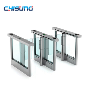 Hỗ trợ nhận dạng khuôn mặt mã QR <span class=keywords><strong>turnstile</strong></span> cổng Swing rào cản tốc độ cổng - Product Image 2