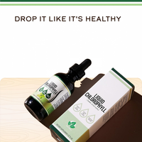 Gouttes de chlorophylle liquide Détox Nettoyage Perte de poids Soutien digestif Supplément liquide de chlorophylle à la menthe poivrée OEM ODM
