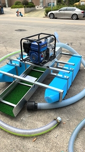 Дешевое Золотое дноуглубительное оборудование, 2,5 дюймов, бензиновый сердечник, Золотая сепаратор, небольшая лодка, судовой земснаряд - Product Image 2