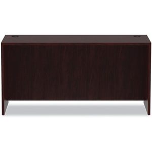 Alera VA256024MY Meuble de bureau en acajou série Valencia, modèle Credenza Shell, 59 1/8" de largeur x 23 5/8" de profondeur x 29 5/8" de hauteur - Product Image 2