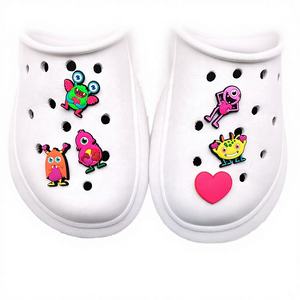 Cute Soft Toy Story <strong>Shoe</strong> Charms Rubber Clog Charm Decorations for Slippers - Product Image 1