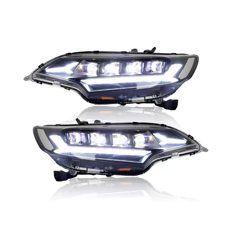 headlight devil eye White