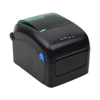 Gprinter GP-1424D Printer Label Thermal 4 Inci 203dpi USB 200mm/s SDK untuk Label Pakaian Logistik Pengiriman Ekspres