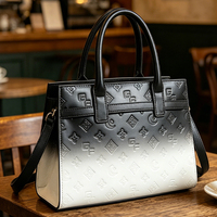 Sacs fourre-tout tendance en cuir PU personnalisés pour femmes, design chic classique, sacs à main de luxe en cuir végétalien pour femmes