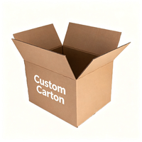 Cajas de Cartón Corrugado Sólido Reforzado de 3, 5 y 7 Capas al por Mayor para Envío, Cajas Planas para Empacar