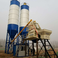 Station de mélange de béton standard, capacité de 35 m3 par heure, centrale à béton à mélange rapide avec commande électrique PLC