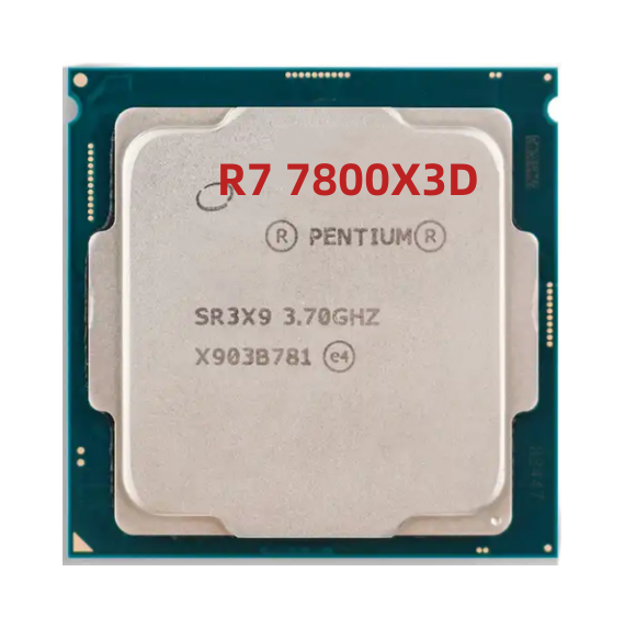 CPU for Ryzen 7 7800X3D 4.2GHz Processor