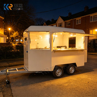 Remorque alimentaire personnalisée en forme de chariot à chevaux vintage, bar à café mobile, kiosque de restauration pour festivals, mariages et événements professionnels