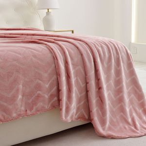 Cross-Border Bright Winter Blanket - Thick Shiny <strong>Silk</strong> Flannel <strong>Throw</strong> for Home Sofa Office Nap - Product Image 1