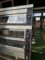 Vitrine Chauffante Électrique Premium en Acier Inoxydable 201, Économe en Énergie, Contrôle Automatique de la Température, pour Aliments Frits