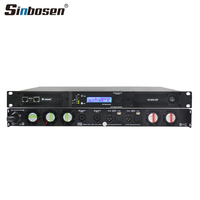 Sınıf D profesyonel açık 3000W * 2CH DSP gece kulübü için soundbar'da amplifikatörler cami