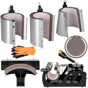 8 in 1 Black <b>Heat</b> Press Machine T-shirt Printing Equipment with Artcut Software - Product Image 3