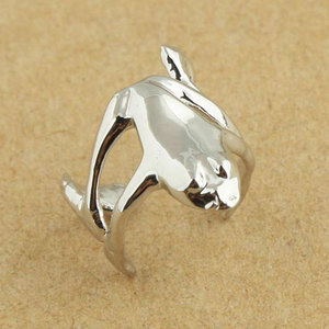 Wholesale Funny Humanoid <strong>Cartilage</strong> <strong>Earrings</strong> Punk C Shaped Ear <strong>Cuff</strong> <strong>Earrings</strong> Mini Silver Frog Clip on <strong>Earrings</strong> for Men - Product Image 6