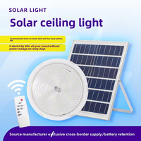 Lampe de plafond LED d'intérieur à énergie solaire, étanche IP65, pour maison, balcon, salon – Nouveauté très demandée