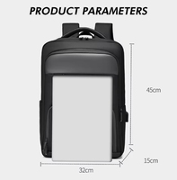Sac à dos unisexe personnalisé avec logo, durable, imperméable, décontracté, pour ordinateur portable, étudiants, voyages en plein air, grande capacité, mode, port USB