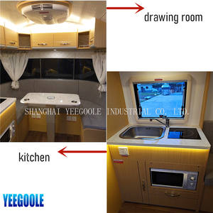 YEEGOOLE จีนโรงงานเชิงพาณิชย์พลังงานแสงอาทิตย์ใช้สัมปทานอาหารจานด่วนรถพ่วงรถพ่วงอาหารมือถือ - Product Image 6