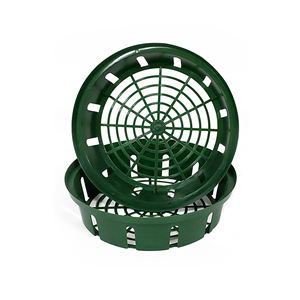 Panier de semis multifonctionnel en plastique carré léger <span class=keywords><strong>pour</strong></span> jardinage domestique, idéal <span class=keywords><strong>pour</strong></span> la culture hydroponique et les bulbes racineux - Product Image 1