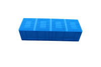 NEXARA EU41228 Boîtes logistiques empilables en plastique robuste Caisse en plastique recyclé pour divers scénarios