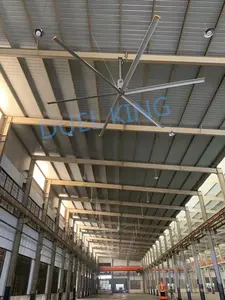 DUEL KING Big Space 24ft 7.3m Hvls Industrial Giant Ceiling Fan For Workshop