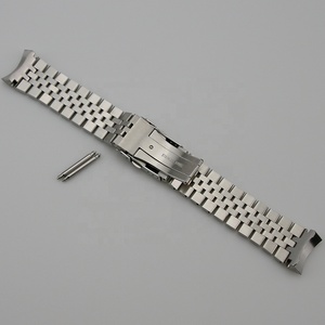 <span class=keywords><strong>Bracelet</strong></span> de montre de qualité supérieure en acier inoxydable 316L massif de 22 mm, tête incurvée, compatible avec SKX007 - Product Image 5