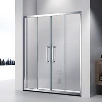 Écran de douche complet pour salle de bain, clôture de douche Simple à la mode,