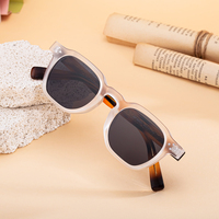 Lunettes de soleil polarisées carrées souples personnalisées avec logo rétro Partagas Wholesale Designer, protection UV400, pour femmes et hommes