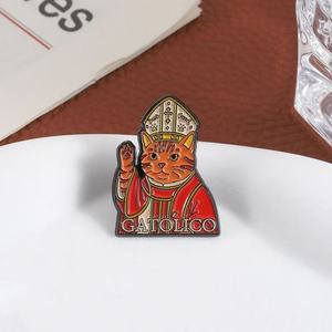 Pin Católico Sagrado y Solemne de Aleación de Zinc para Solapa, Joyería <span class=keywords><strong>Religiosa</strong></span>, Regalo - Product Image 4