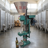 Machine semi-automatique d'insertion de bouchons de liège pour bouteilles de vin, à injection, très vendue