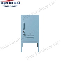 Armoire de rangement domestique à porte unique avec serrure et armoire anti-feu pour bureau à domicile