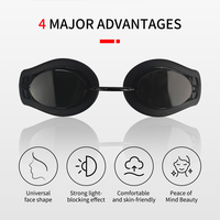 Lunettes de protection ajustables pour thérapie par lumière rouge Photon, laser de beauté, protection oculaire OPT IPL, sommeil, bronzage à la plage