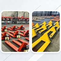 Transpalette hydraulique manuel certifié CE SYNGE 2t-5t avec roues en PU/Nylon/Caoutchouc, pompe hydraulique pour une manutention efficace des marchandises