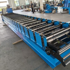 Máquina Formadora de Paneles Metálicos para Techos <span class=keywords><strong>IBR</strong></span>, Prensa de Rodillos para Tejas Trapezoidales - Product Image 6