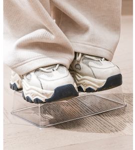 Juego de organizadores de cajones de plástico transparente de 4 tamaños, 25 uds., bandejas organizadoras versátiles para baño y tocador, para maquillaje, Oficina - Product Image 2