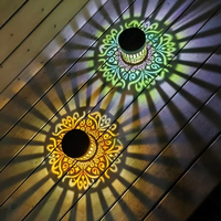 Lampe murale solaire d'extérieur pour jardin, étanche IP44, projecteur LED avec capteur, lumière solaire de jardin pour extérieur