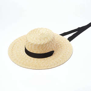 Nouveau gros luxe manque large bord Pot soleil blé chapeaux de paille vente chaude grands chapeaux de paille pour femmes et hommes unisexe - Product Image 6