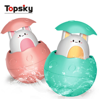 Jouets de bain flottants en plastique en forme de canard mignon, pour le développement cognitif, idéaux pour les paniers de Pâques, les jouets sensoriels pour enfants, la baignoire et les fêtes à la piscine