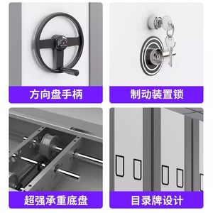 Lưu trữ thông minh tủ nhỏ gọn, tủ nhỏ gọn di động, bộ hoàn chỉnh của nhà sản xuất giá nhỏ gọn - Product Image 2