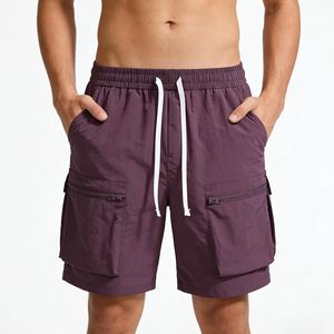 FOXA Men's Cargo Shorts Lightweight Quick Dry Summer Outdoor Hiking Camping Shorts with Zipper Pockets - Product Image 2