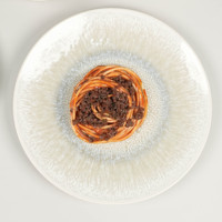 Service de table en céramique de vente à chaud exquis 16 pièces 20 pièces ensemble d'assiette et de bol de glaçure réactive ensemble de dîner en grès de boue à boire