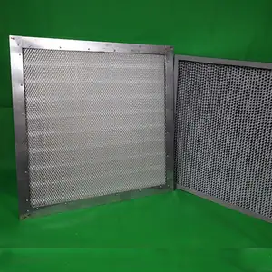 Buitenste Frame Afneembare Hepa Houtpulp Papier Materiaal Panel 1-5 Um Micron Filter Vervanging Voor Luchtreiniger