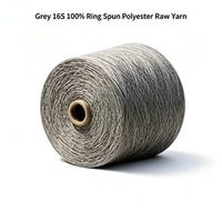 High-Tenacity 16S 3-Ply Twist 56 Recyclable 100% Polyester Ring Spun Yarn for Sewing Knitting & Textile Weaving