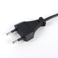 Cordon d'alimentation CA pour ordinateur Euro VDE C7 à prix réduit, 16A 250V, avec fiche CC, longueur personnalisée