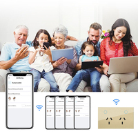 Prise de courant USB Type-c Prise en charge de la norme américaine/Australie/Thaïlande/Brésil et WiFi/Zigbee/Homekit/Tuya/Smart life App