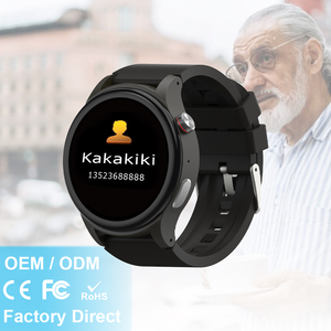 Montre connectée pour la gestion de la santé des personnes âgées L28, étanche IP67, montre SOS, carte SIM, réponse aux appels, rappel, clôture géographique, montre connectée pour seniors - Product Image 1